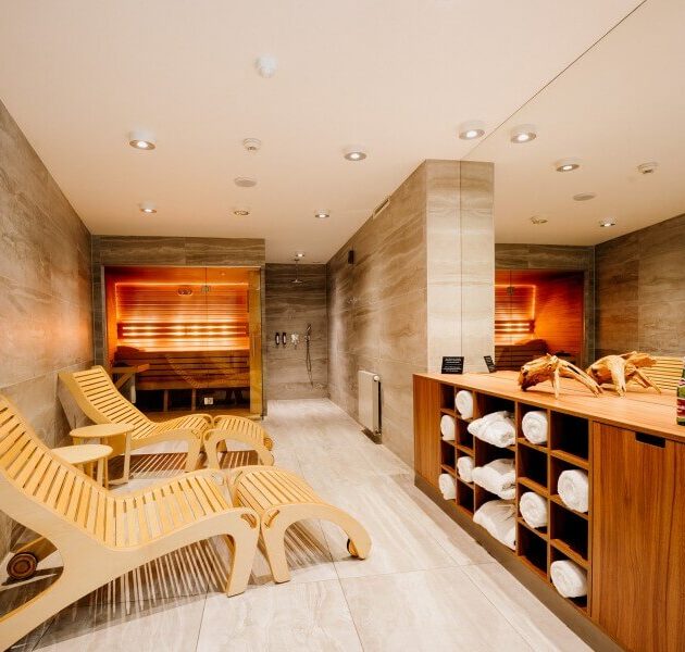 Strefa spa w hotelu Grand Ascot w centrum Krakowa