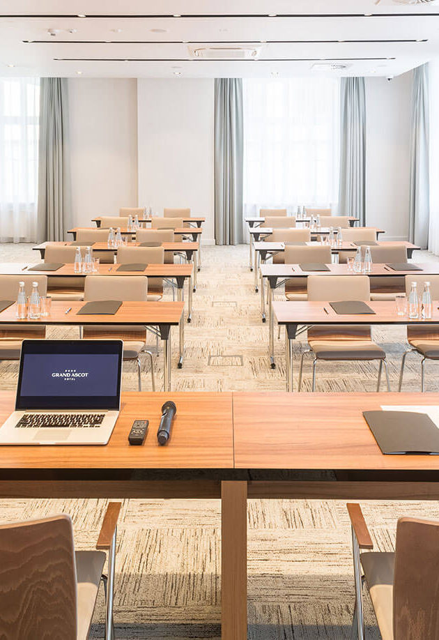 Conference room at the Grand Ascot Hotel