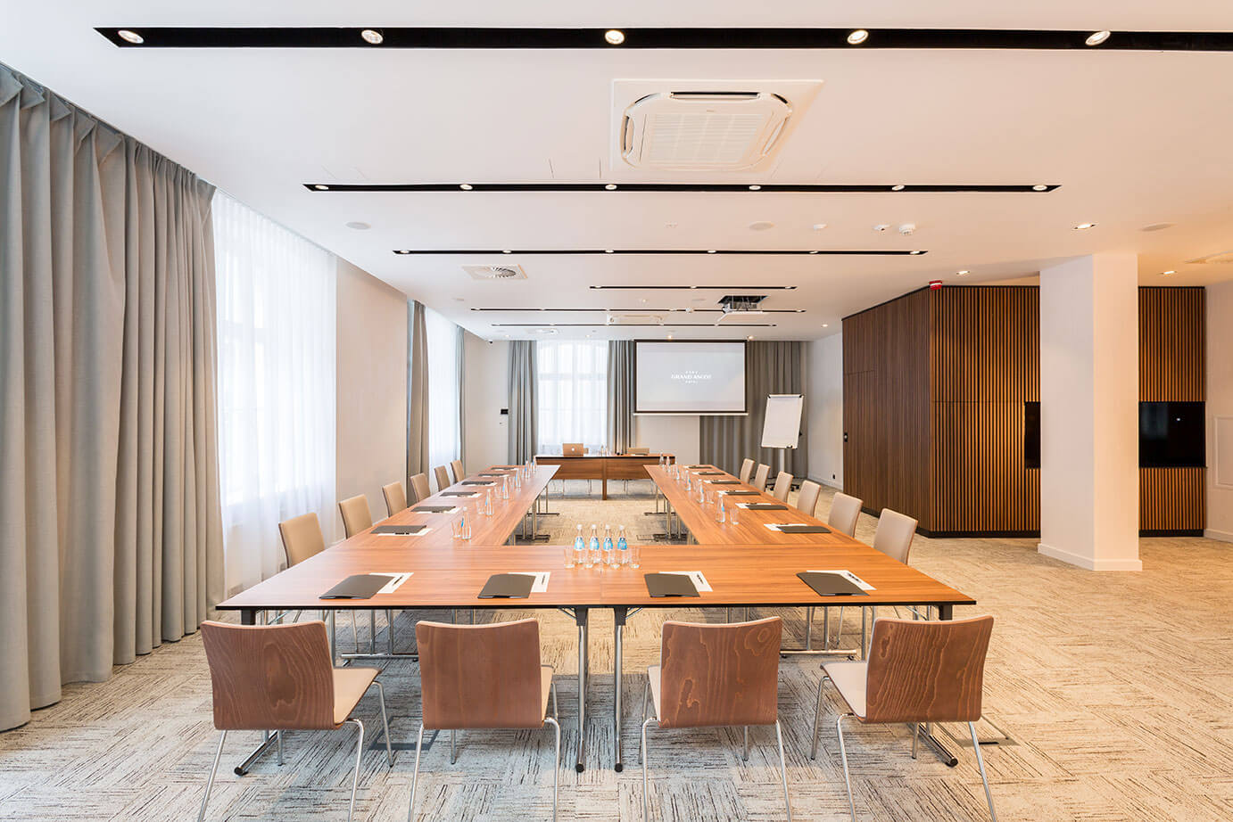 Conference room at the Grand Ascot Hotel