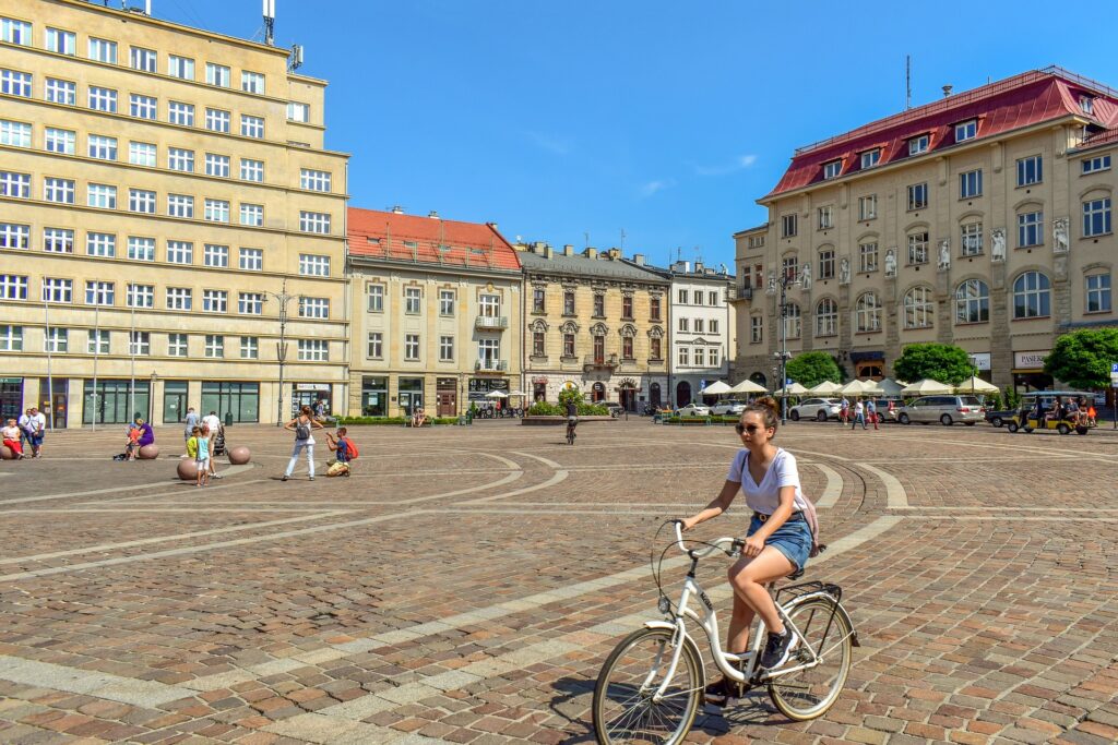 krakowskie trasy rowerowe