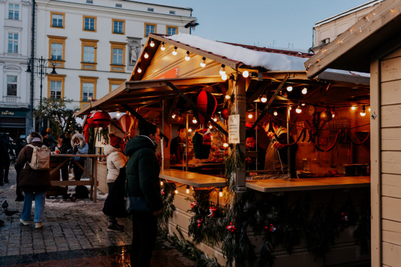 Jarmark w Krakowie stoisko