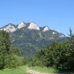 Z Krakowa w góry - widok na Trzy Korony, Pieniny