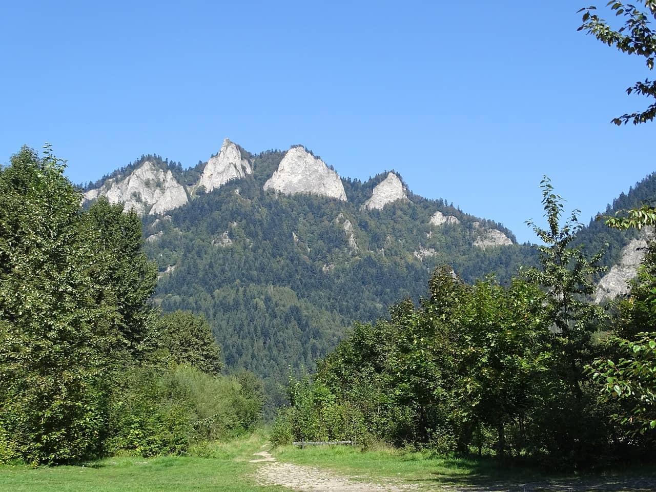 Z Krakowa w góry - widok na Trzy Korony, Pieniny