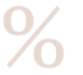 % sign