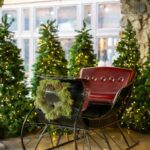 świąteczne dekoracje w hotelu