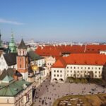 Kraków widok na Zamek